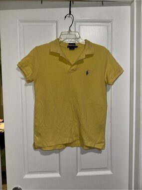 Ralph Lauren Yellow Classic Fit Polo